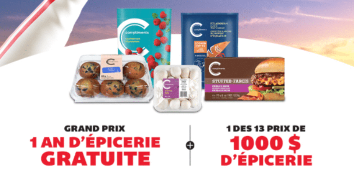 Concours Nourrir le rêve chez IGA Gagnez 1 an dépicerie gratuite