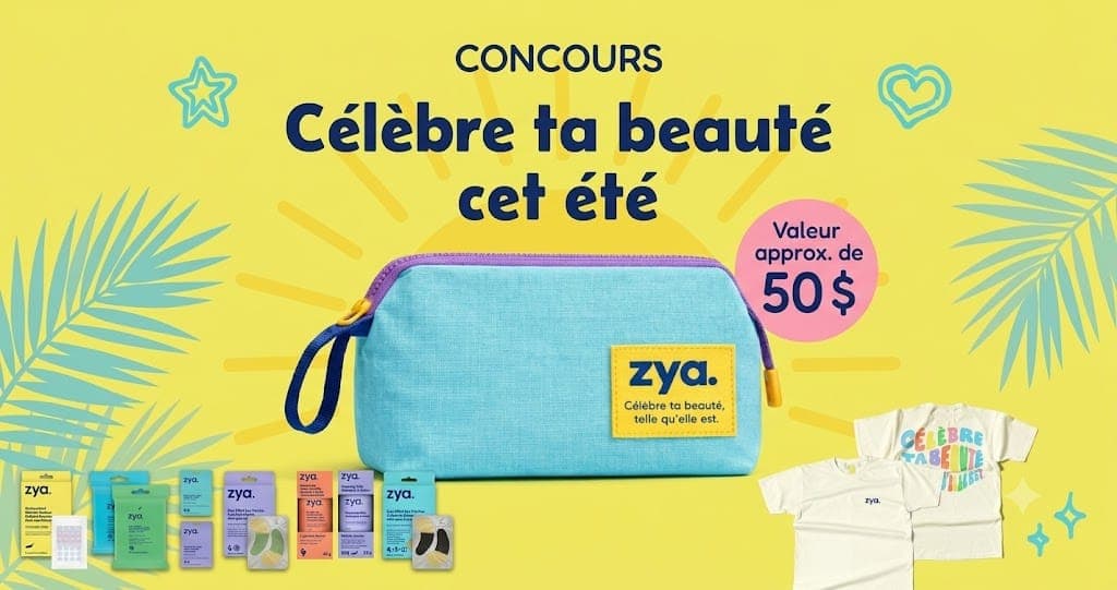 Tentez de gagner un ensemble beauté Zya avec Jean Coutu !