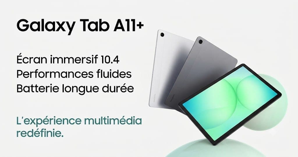 Tentez de gagner une Samsung Galaxy Tab A11+ grâce à François Charron