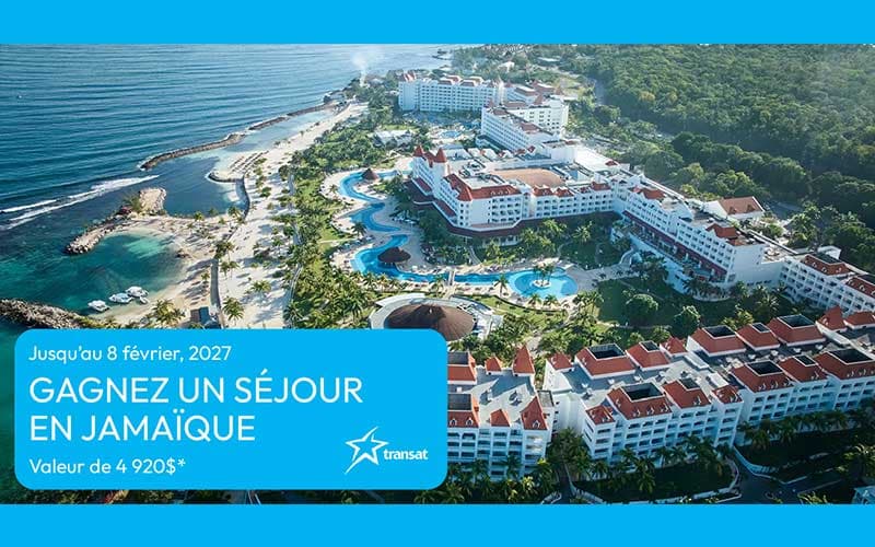 Vivez une semaine de rêve en Jamaïque grâce au concours Voyages en Direct !