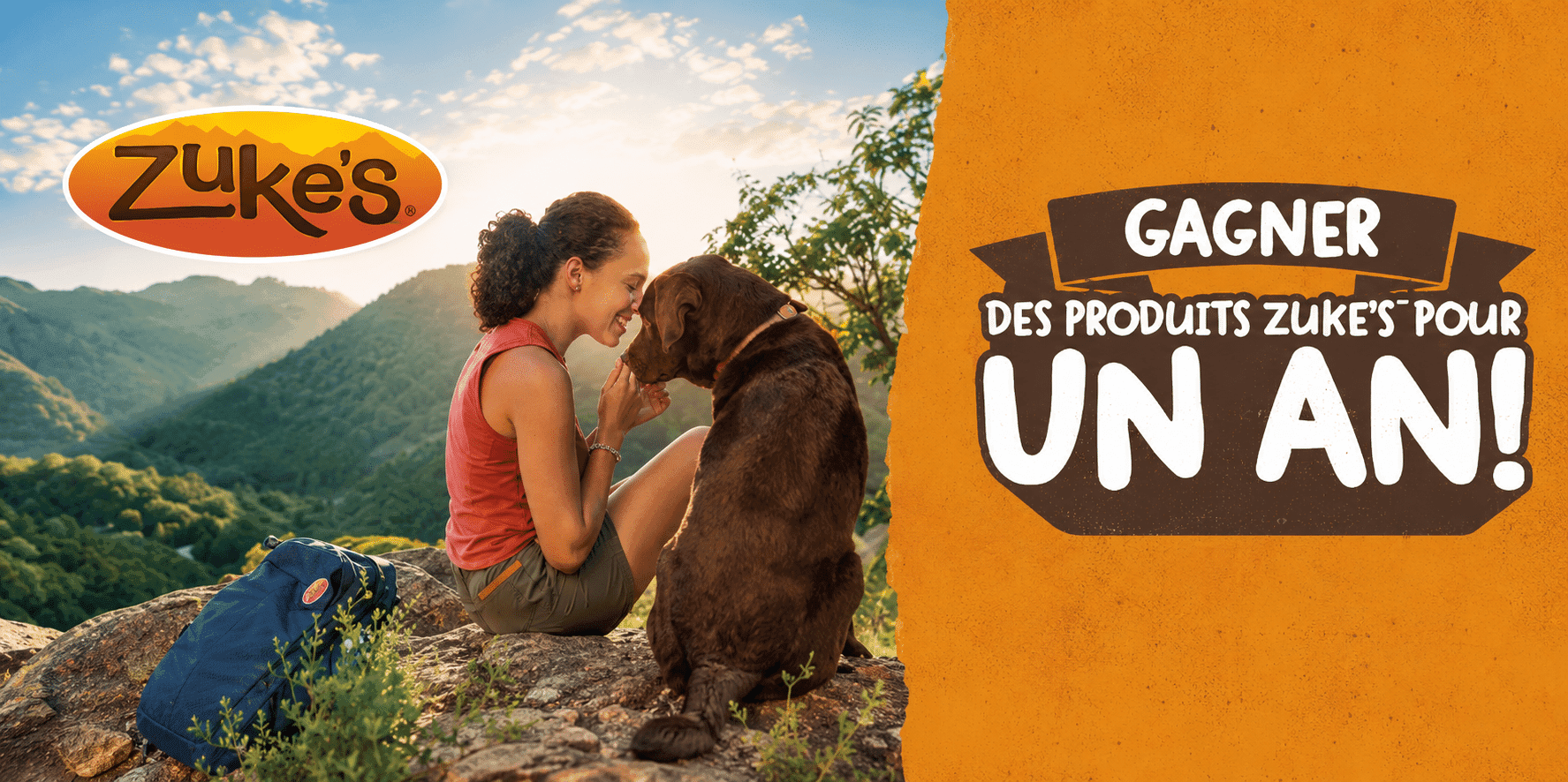 Un an de gâteries pour votre chien avec le concours Zuke’s