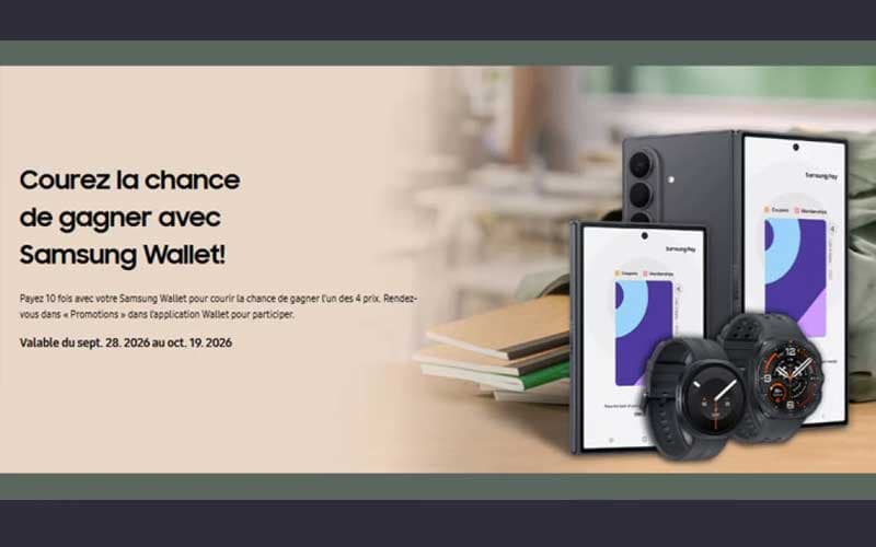 Participez au concours Samsung et remportez un Galaxy Z Fold8 Ultra !