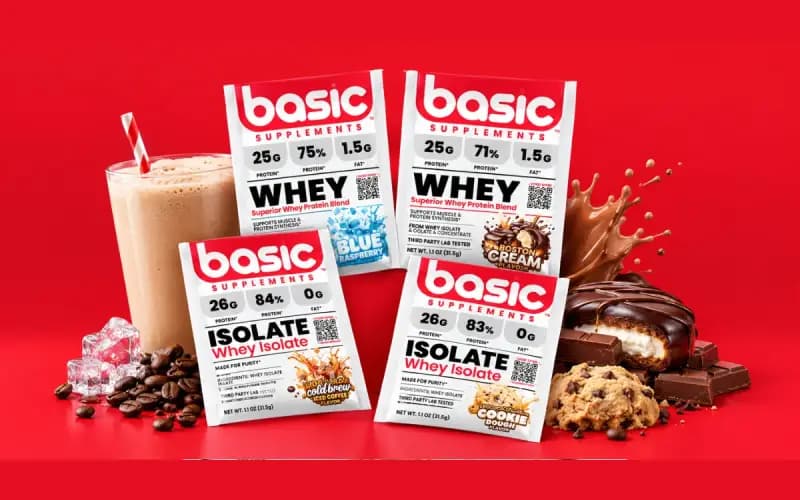 Essayez les Suppléments Basic avec des Échantillons Gratuits Délicieux