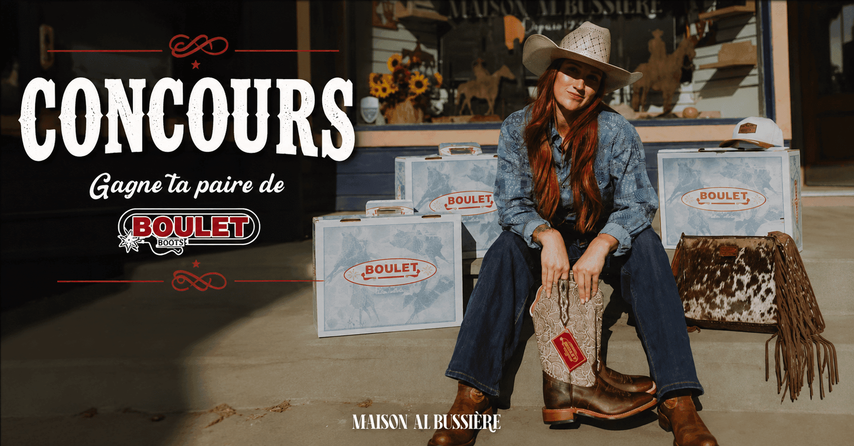 Concours Boulet Boots 2026 : une paire de bottes au choix