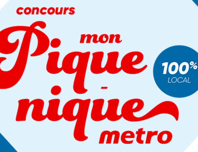 Concours QUATRE  grands prix : 4 paniers de pique-nique + 4 cartes cadeau épicerie Metro de 350 $