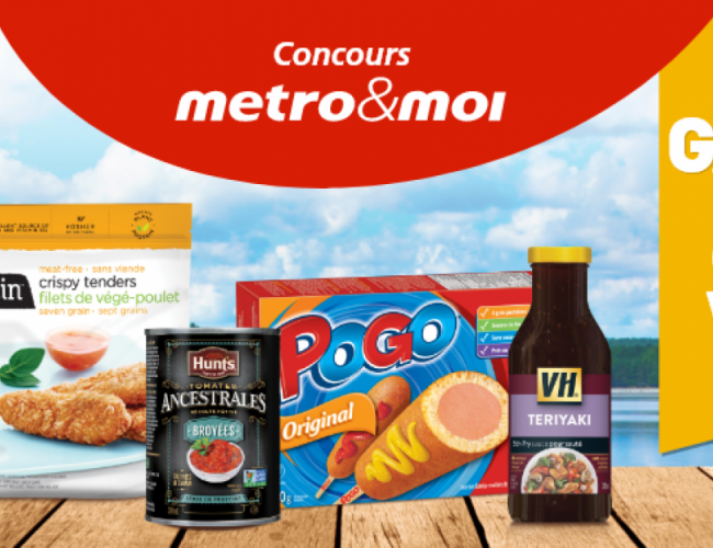 Concours METRO : Remportez 2500$ en carte cadeau Rona , DEUX Gagnions