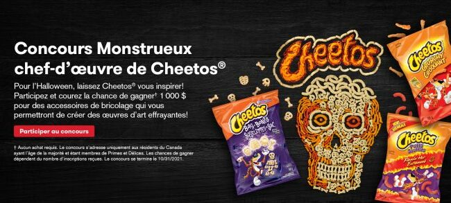 Remportez un chèque de 1 000$