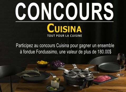 Remportez un ensemble à fondue Fondussimo de plus 180$