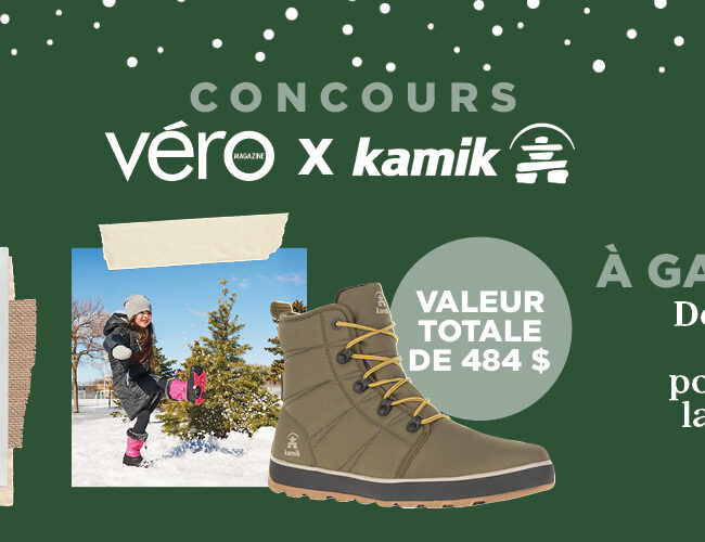 Remportez des bottes Kamik pour toute la famille  » 484$ »