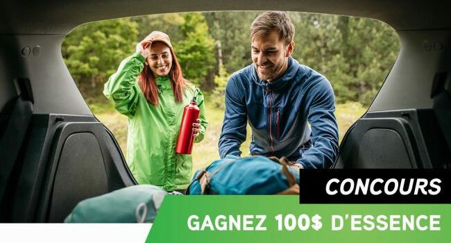 Une carte cadeau essence de 100$ OFFERTRE