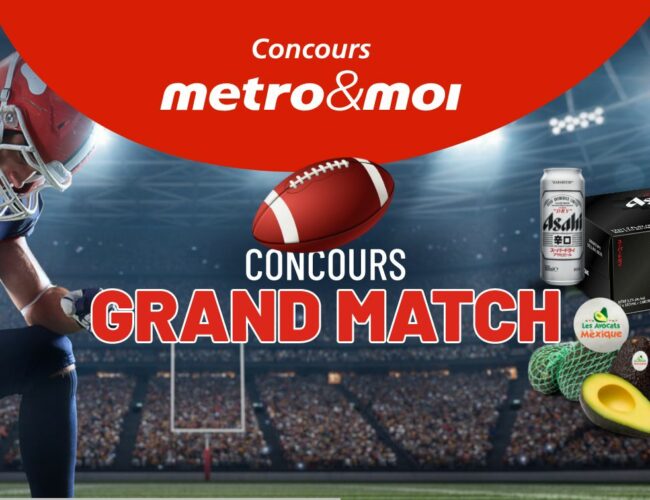 Concours Metro: 15 000$ en cartes cadeaux Tanguay à gagner