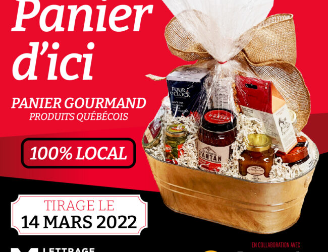 Un ensemble cadeau de produits locaux gourmands à gagner