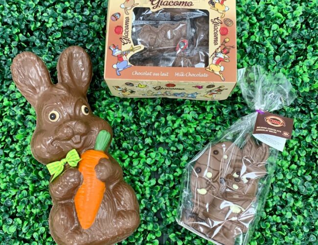 Tentez de gagner un ensemble de lapins en chocolat