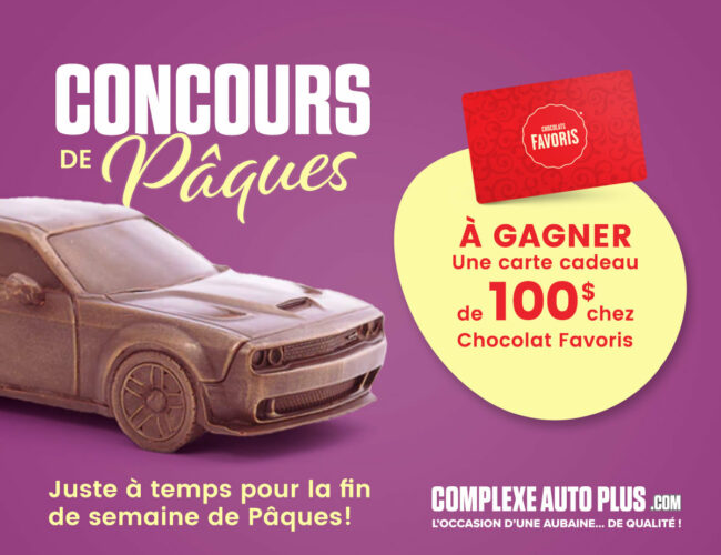 Tentez de gagner Une carte cadeau Chocolats Favoris de 100$