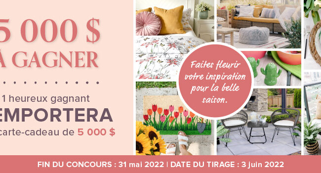 Tentez de gagner une carte cadeau Linen Chest de 5000$