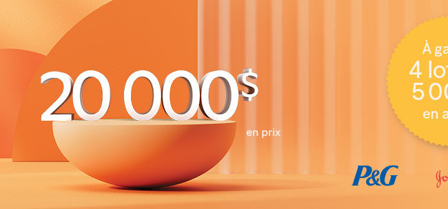 Concours Brunet: Gagnez 20 000$ en prix argent Quatre Gagnants