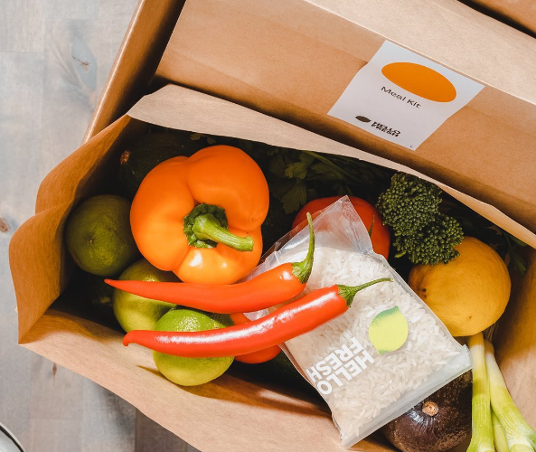 Une carte cadeau Hello Fresh de 500$  offerte