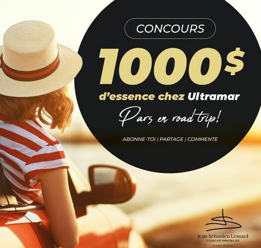 Emportez 1000 dollars d’essence chez Ultramar