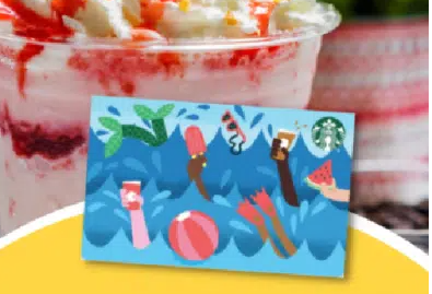 Gagnez VINGT cartes cadeaux Starbucks