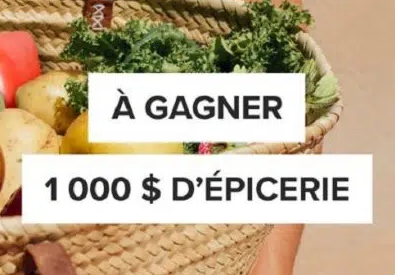 Gagnez une carte cadeau IGA de 1000$