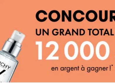 Gagnez 4 prix en argent de 3000$ chacun