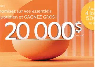 Jeu concours Brunet: Gagnez 4 lots de 5000$ en argent