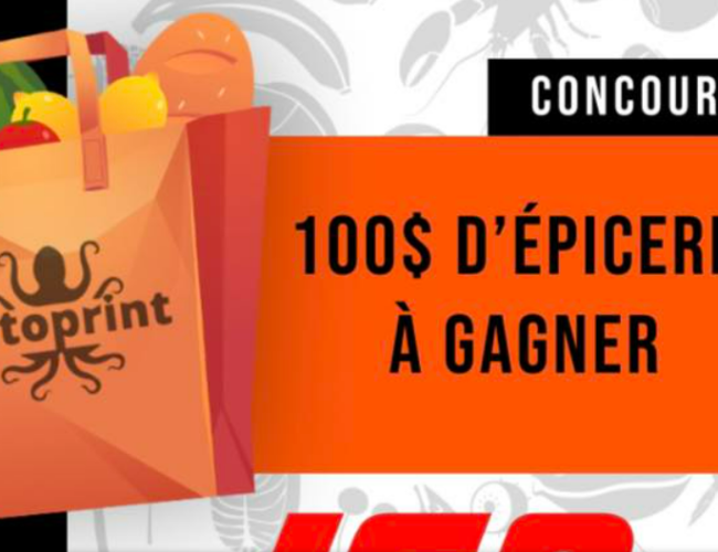 Remportez une carte cadeau épicerie IGA d’une valeur de 100$