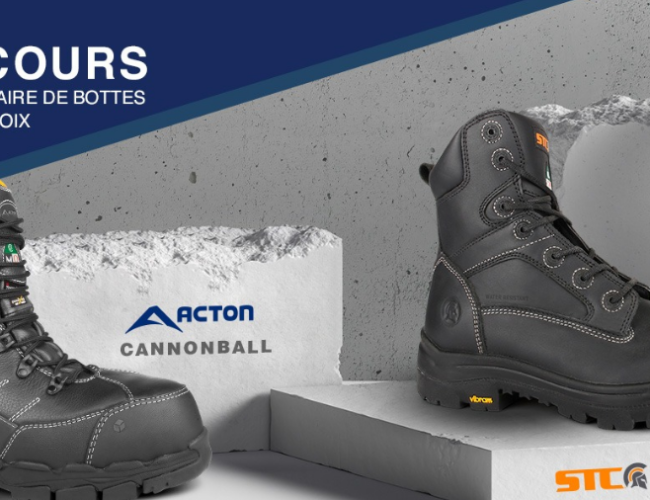 Remportez une paire de bottes STC Footwear ou Acton au choix