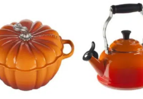 Remportez une cocotte Citrouille + une bouilloire Le Creuset de 585$