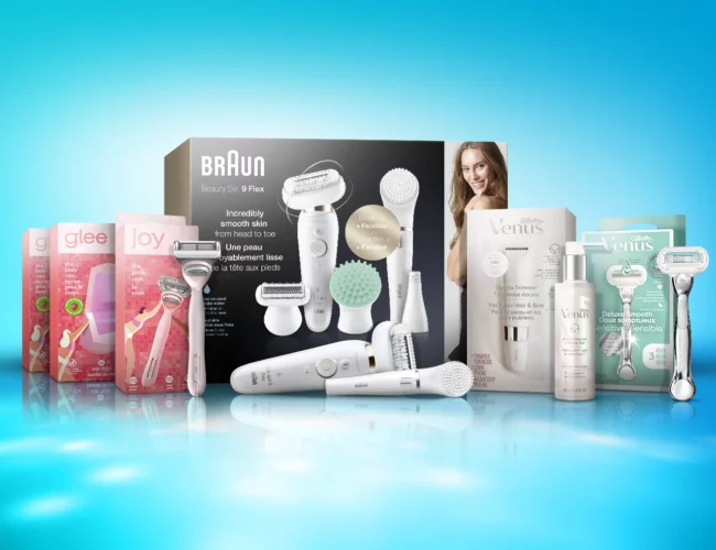 Concours P&G : Tentez de remporter plus de 350 $ de produits d’épilation pour femmes (Braun, Venus, Joy…).