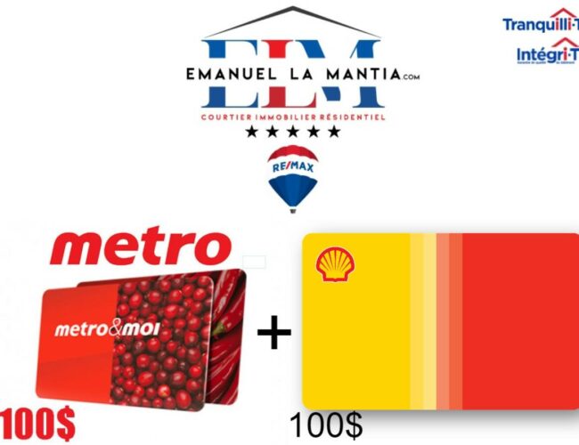 Opportunité Exclusive : Gagnez 100 $ d’épicerie et 100 $ de gaz !