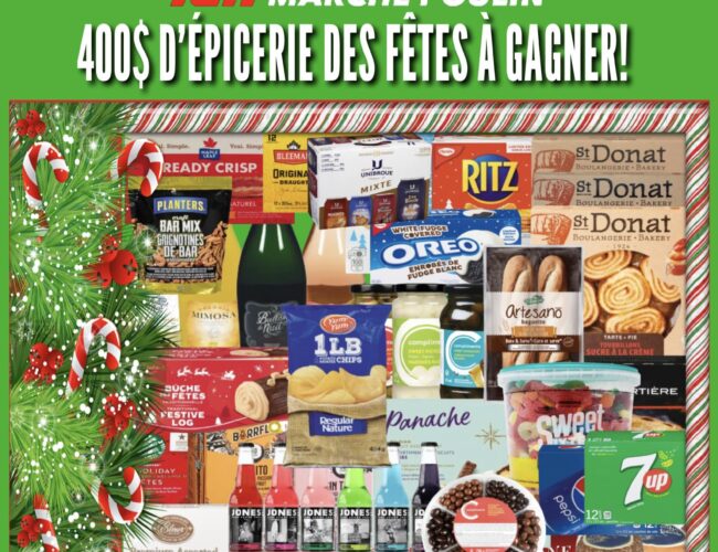 Concours Exclusif : Remportez 400 $ d’achats festifs chez IGA !