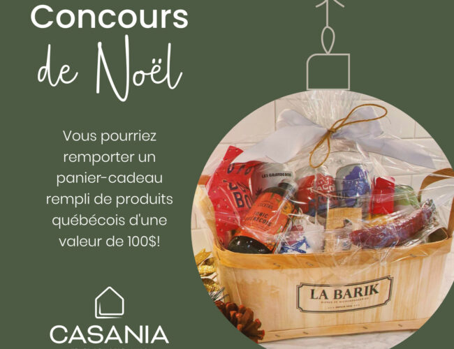 Concours Exclusif : Gagnez un panier cadeau garni de produits québécois !