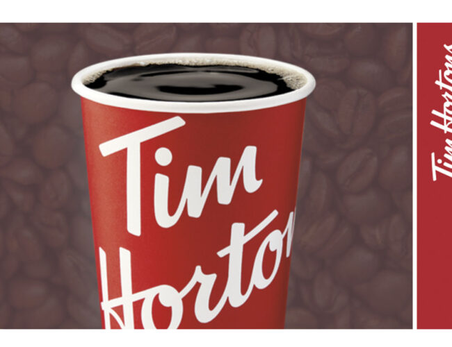 Concours exclusif : Gagnez une carte cadeau Tim Hortons