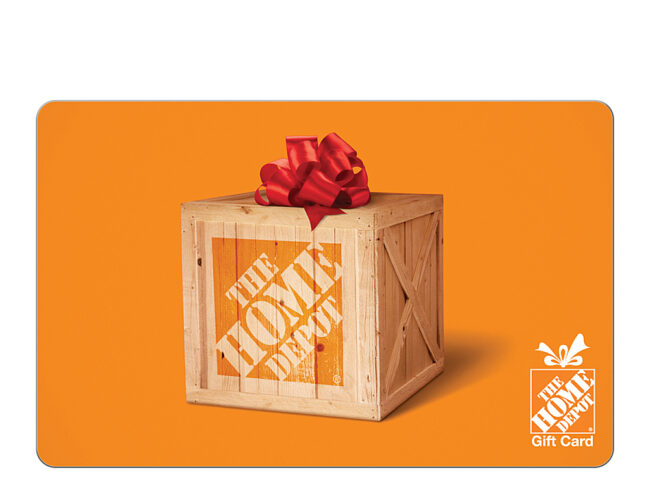 Concours : Remportez une carte-cadeau Home Depot.