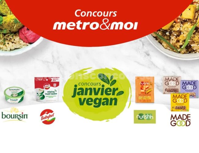 Concours exclusif : Remportez 10 prix d’épicerie Metro d’une valeur de 500$.