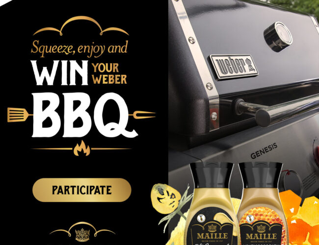 Concours Maille : Tentez de Gagner un BBQ Weber de 1000$ et 4 Paniers Cadeaux Maille