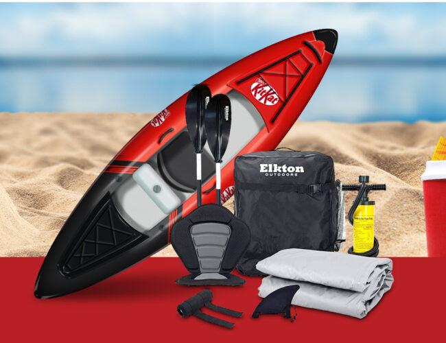 Grand Concours Estival Fait avec Nestlé : Gagnez un des 20 Kayaks KitKat!