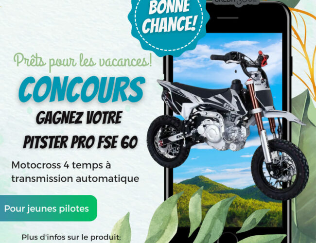 Offrez le Rêve à Votre Enfant avec une Moto PITSTER PRO FSE 60