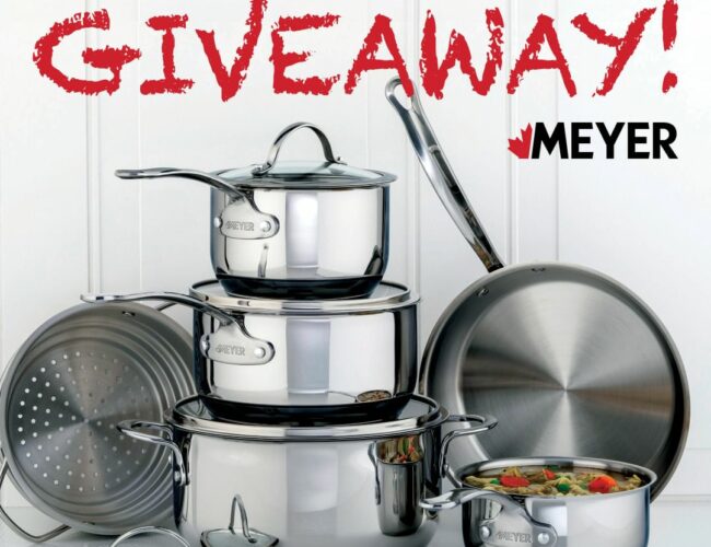 Participez au Concours Meyer Canada et Tentez de Gagner une Batterie de Cuisine de 10 Pièces !