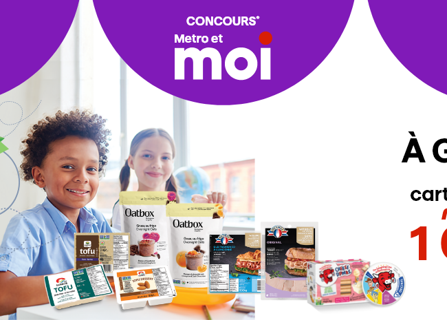 🎉 Concours Metro: Remportez 1 des 5 Cartes-Cadeaux de 1000$ pour vos Courses!