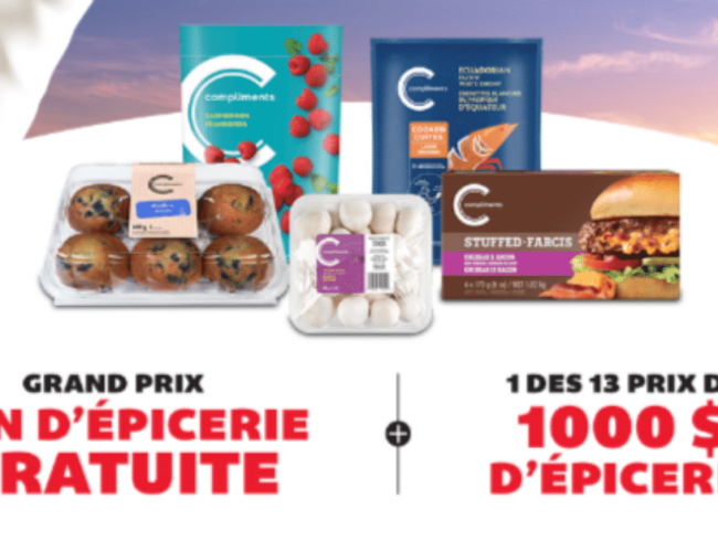 Concours « Nourrir le rêve » chez IGA: Gagnez 1 an d’épicerie gratuite et plus!