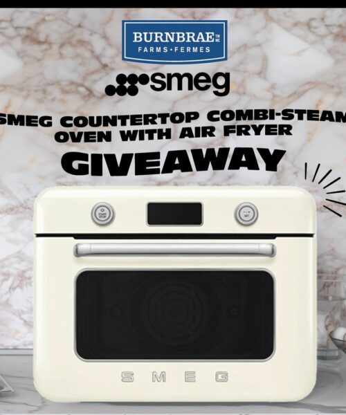 Jeu concours « Fermes Burnbrae » : Gagnez un four à vapeur combiné de comptoir Smeg