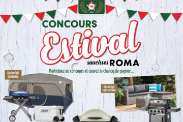 Concours « Aliments ROMA » : Gagnez des BBQ Weber & Napoleon, un Ensemble de Patio, et Plus !