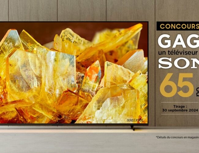 Tentez de Gagner un Téléviseur Sony 65″ avec le Concours Sonxplus 🎉