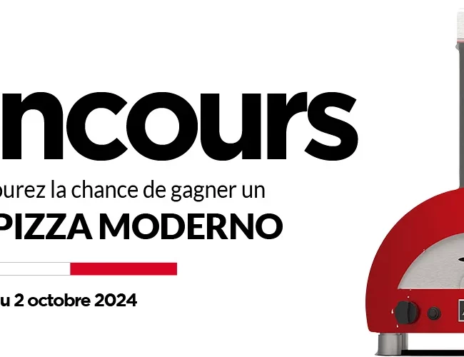 Gagnez un Four à Pizza Moderno ALFA grâce à JC Perreault ! 🍕