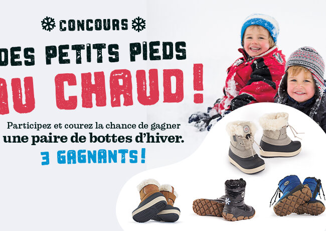 Participez au Concours Naitre et Grandir : Gagnez 3 Paires de Bottes d’Hiver Olang pour Enfants (300$) ! 👢❄️