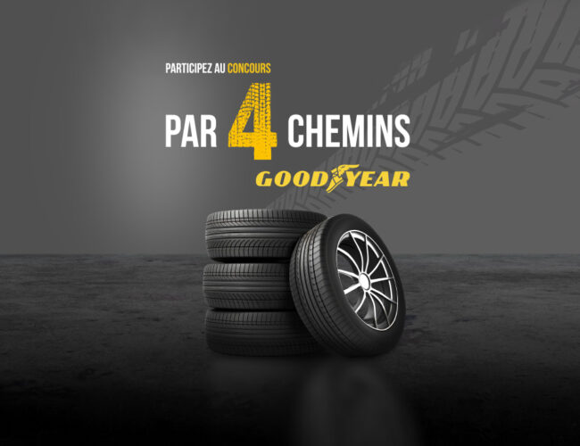 Concours Auto Place : Gagnez un Ensemble de Pneus GoodYear au Choix, Jusqu’à 1000 $ de Valeur!