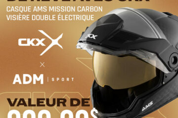 Concours ADM Sport x CKX : Gagnez un Casque AMS Mission Carbon de 899,99 $