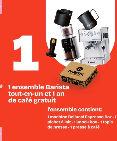 Concours Bellucci : Gagnez une machine Espresso Bar ou une cafetière Moccamaster ! ☕